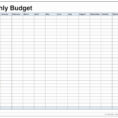 013 Printable Monthly Budget  Free Best Of Blank Bud