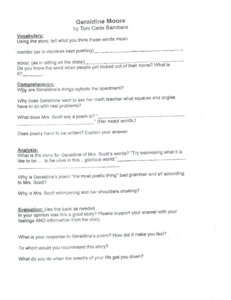 014 6Th Grade Vocabulary Worksheets Math Worksheet Common