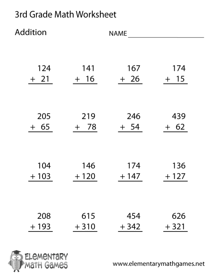 015 Worksheet Third Grade Worksheets Outstanding Math 3Rd