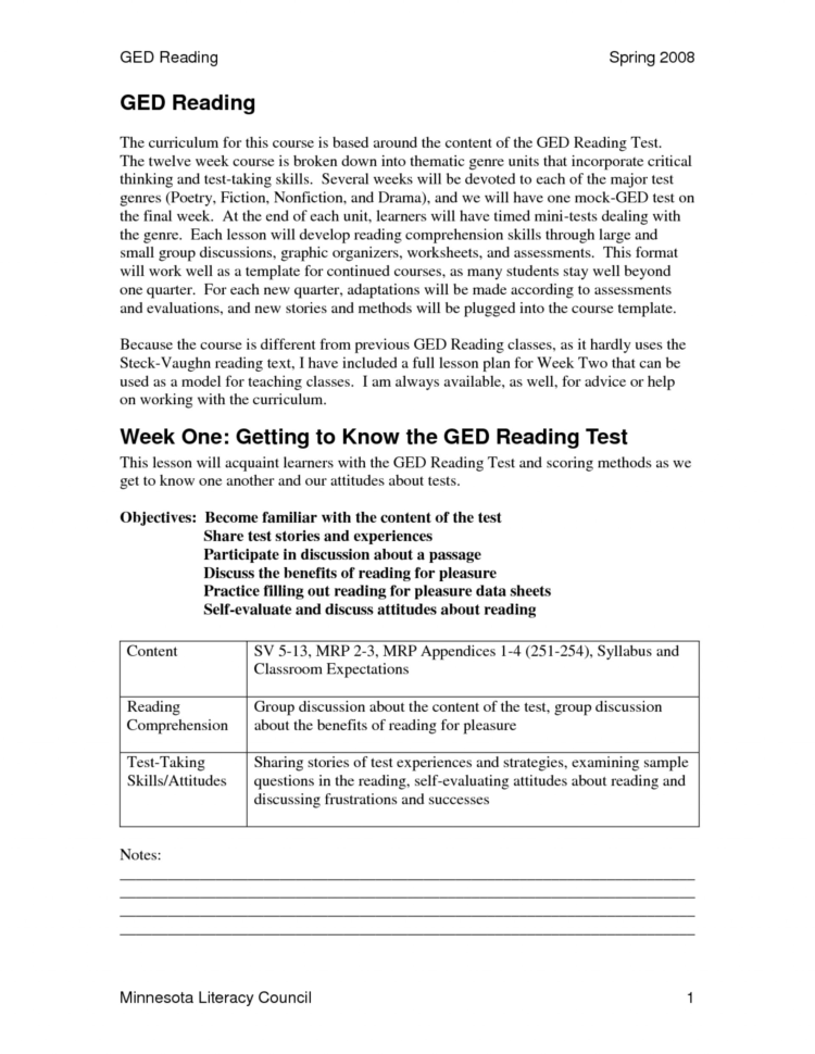 016 Essay Example Ged Practice Test Printable Worksheets