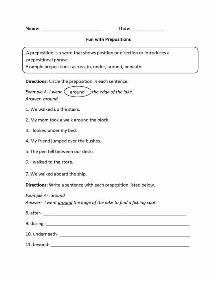 017 Essay Example Grade Writing Skills Worksheet New
