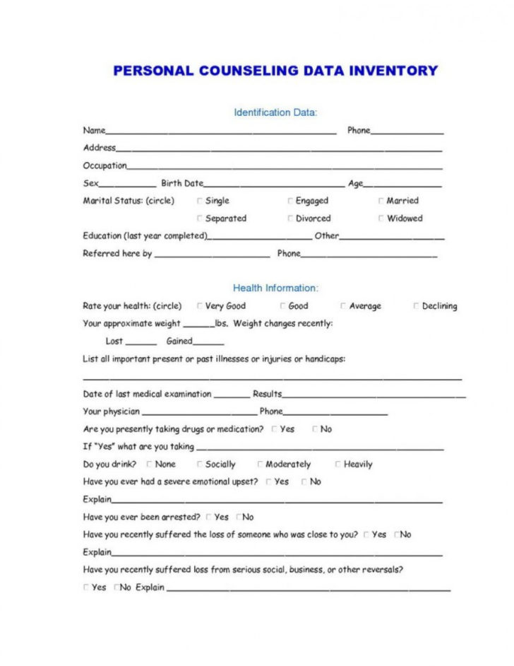 Free Marriage Counseling Worksheets — db-excel.com