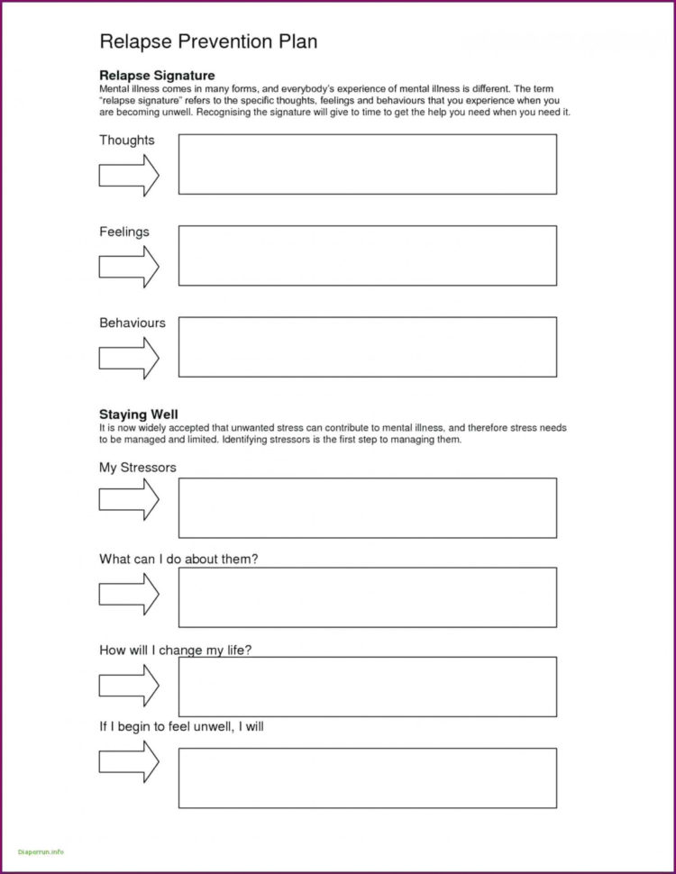 019 Recovery Action Plan  S Wellness Worksheet