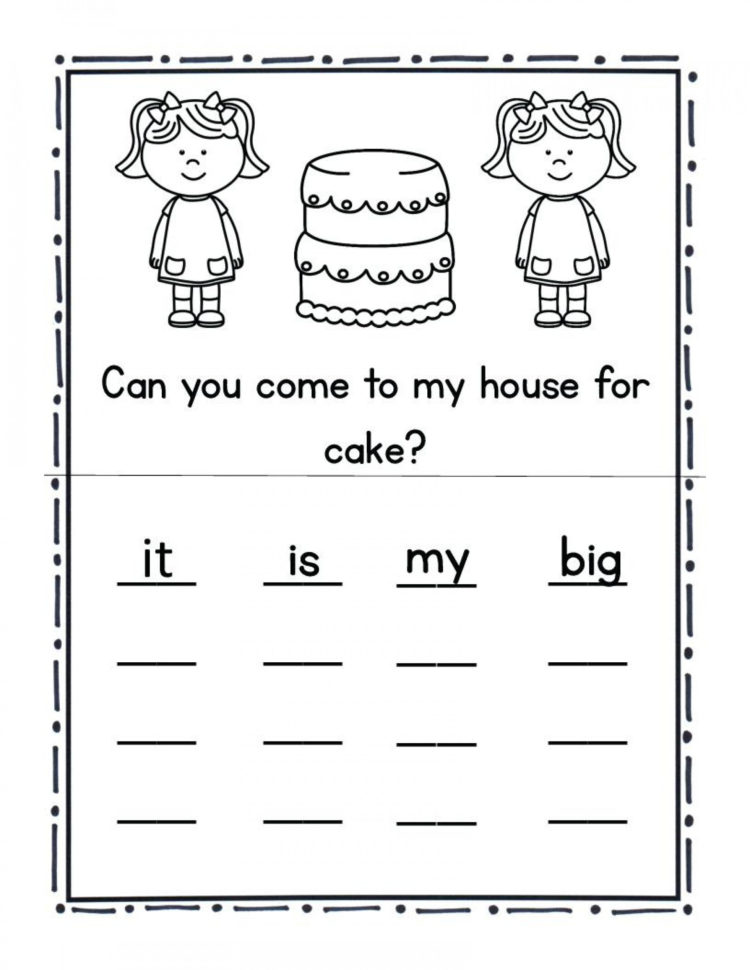 020 Printable Word Second Grade Sight Games Probability