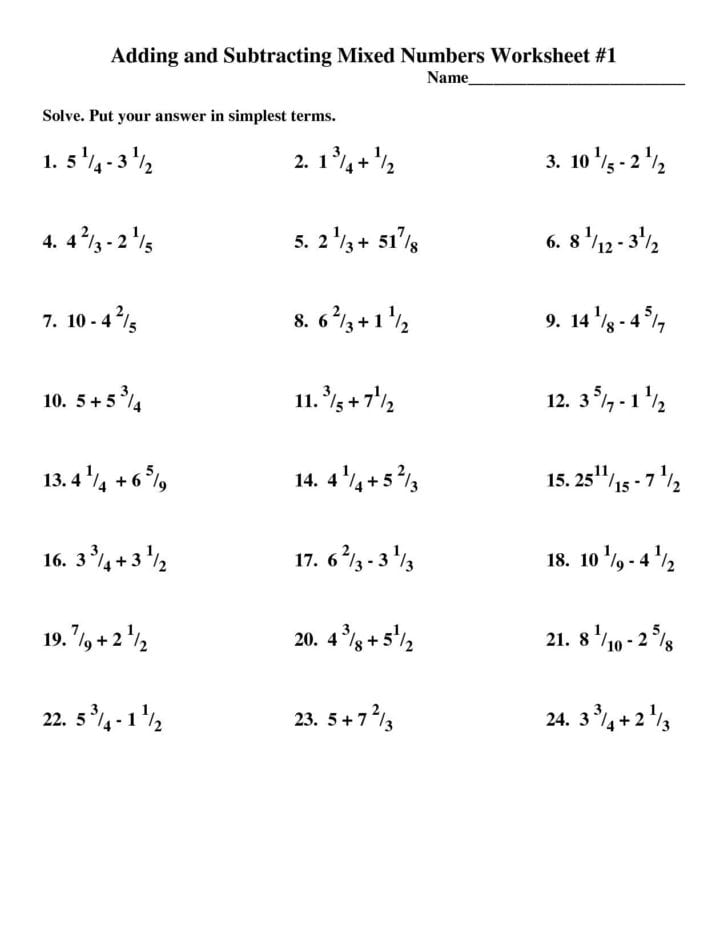 Multiplying And Dividing Integers Worksheet Pdf — db-excel.com