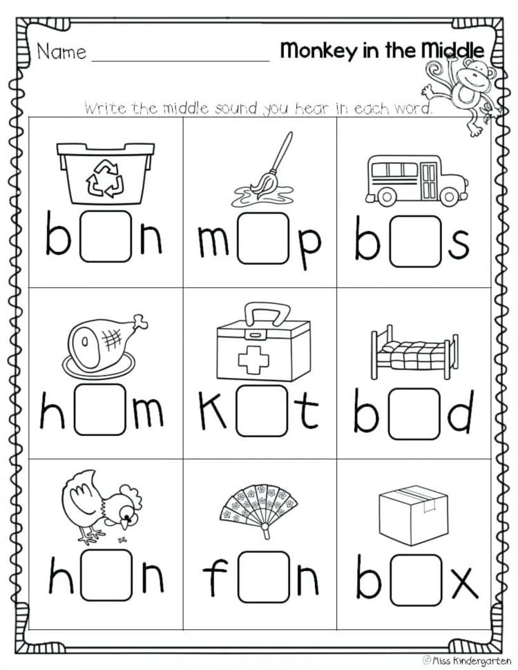 022 Kindergarten Phonics Worksheets Free Printables — db-excel.com