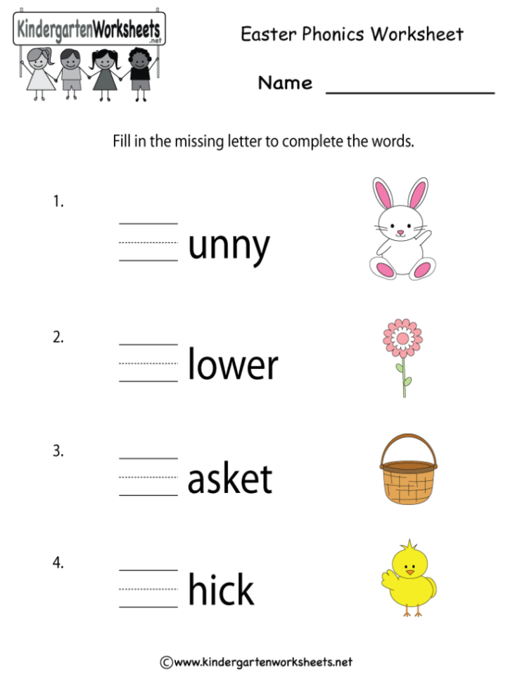 022 Kindergarten Phonics Worksheets Free Printables