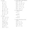 022 Quiz Worksheet Word Problems With Multi Step Algebra