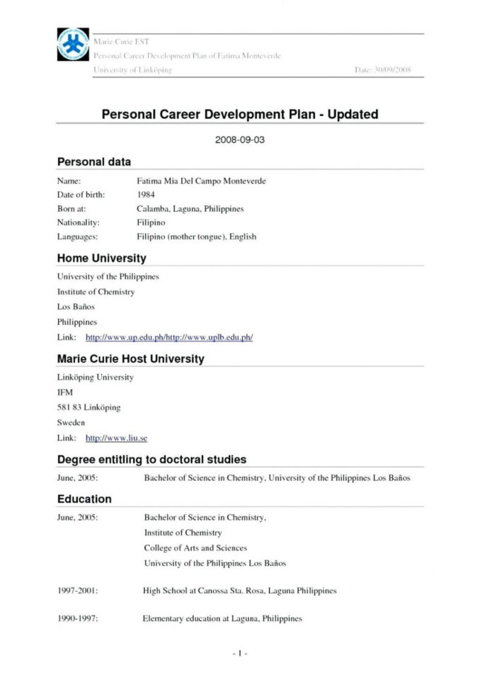 023 Plan  Personal Development Essaye Image