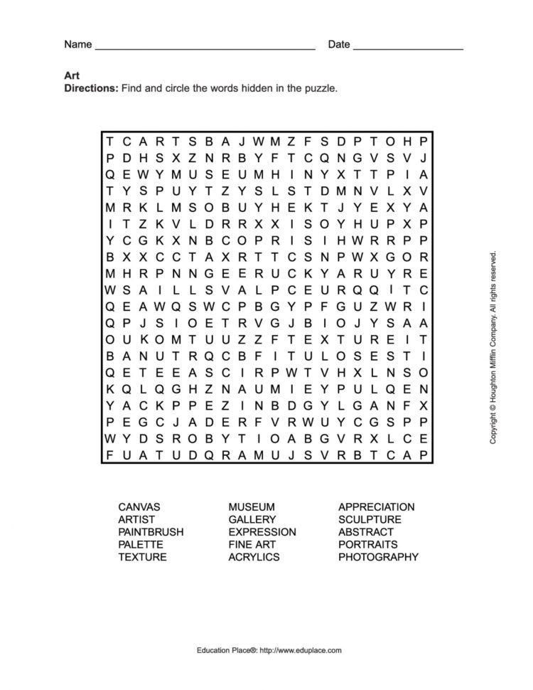 024 Math Word Search Puzzles Free Printable Websites Puzzle Colors