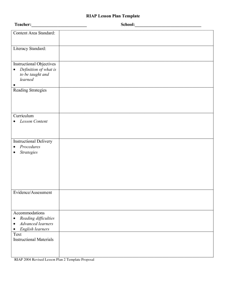 024 Middle School Lesson Plan  Science High Example Of Brief