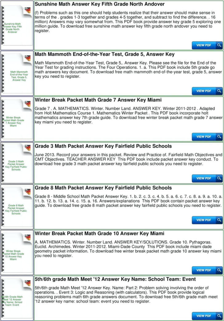 7Th Grade Math Worksheets Free Printable With Answers