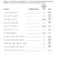 026 Adding And Subtracting Polynomials Coloring Worksheet