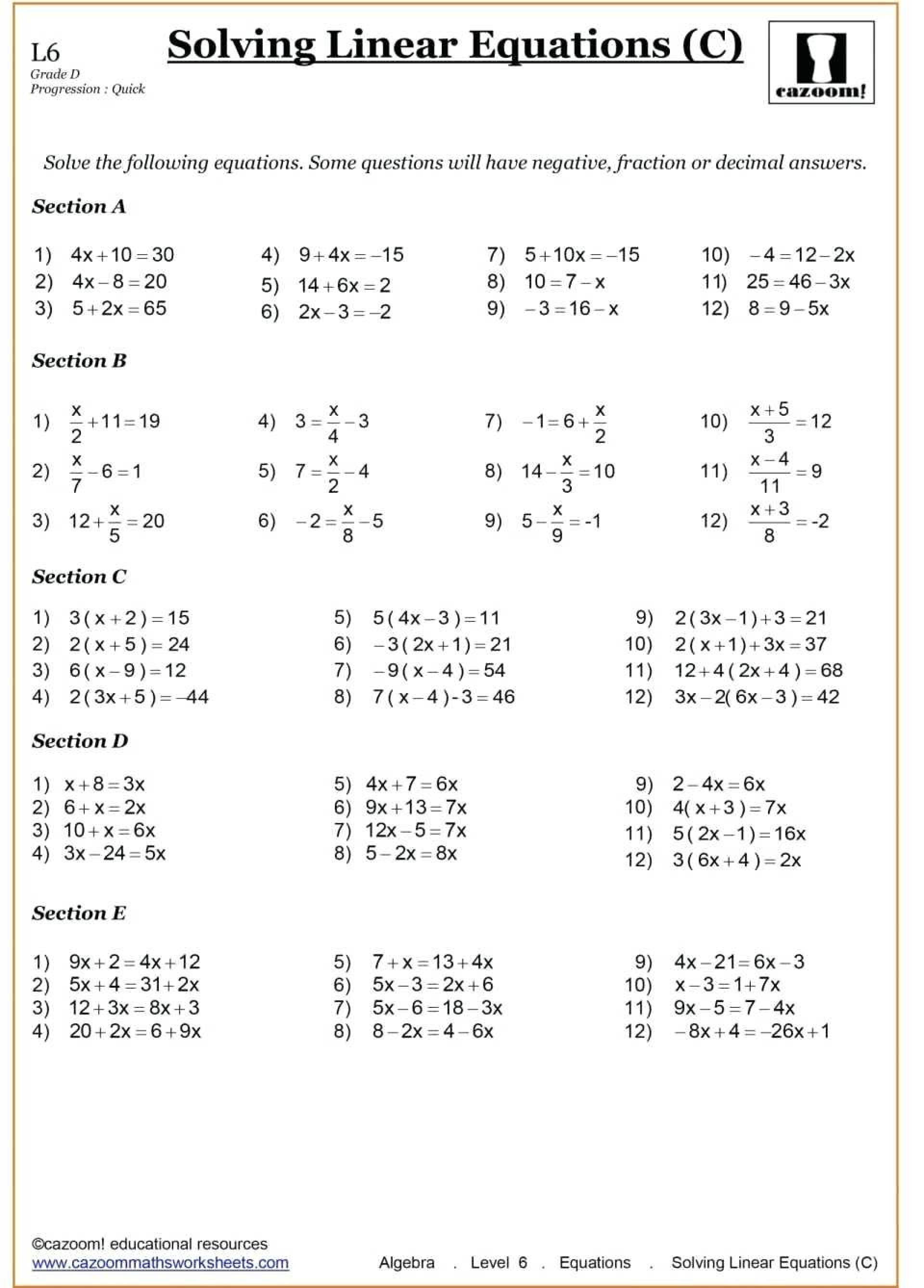Adding And Subtracting Polynomials Worksheet