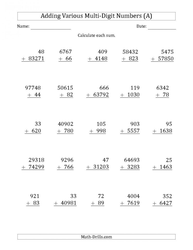 026 Worksheets Kindergarten Maths Subtraction Ft Grade