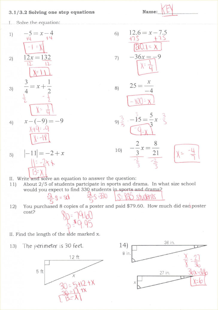 Solving Systems Of Equations By Elimination Worksheet