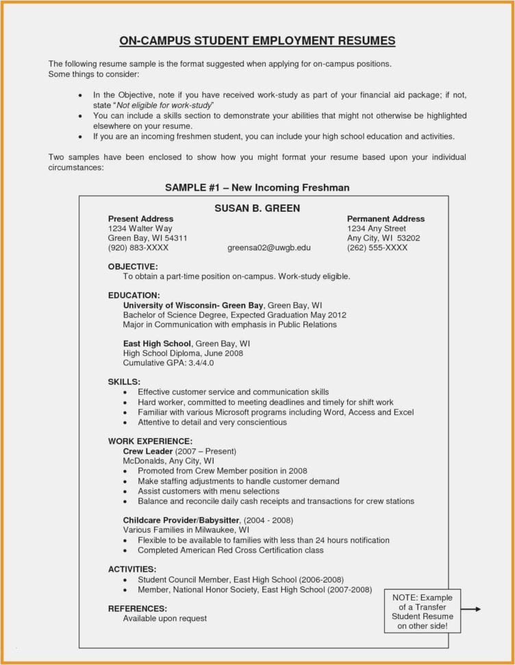028  Ideas Cover Letter For College Student Of High
