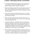 029 Free Printable Worksheets Multiplication Word Problems