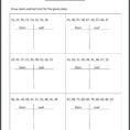030 Multiples Worksheet 6Th Grade Concept Least Common