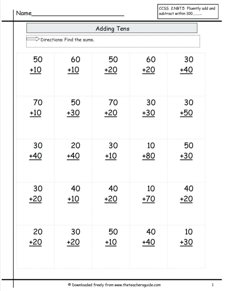 030 Printable Word Number Words Noun Phrases Worksheet Esl