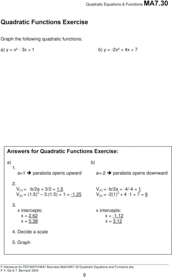 033 Printable Word Systems Oftions Problems Quadratic