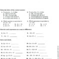 037 Systems Of Equations Word Problems Printablen Worksheet Math