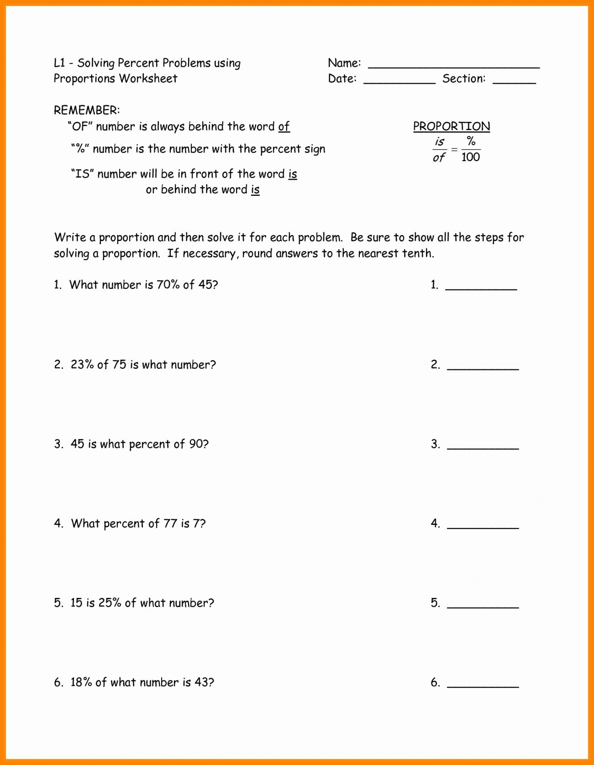 038 Printable Word 7Th Grade Problems For Math Worksheets ...