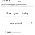 039 Nouns Worksheets For Kindergarten Noun Worksheet Kids Printable