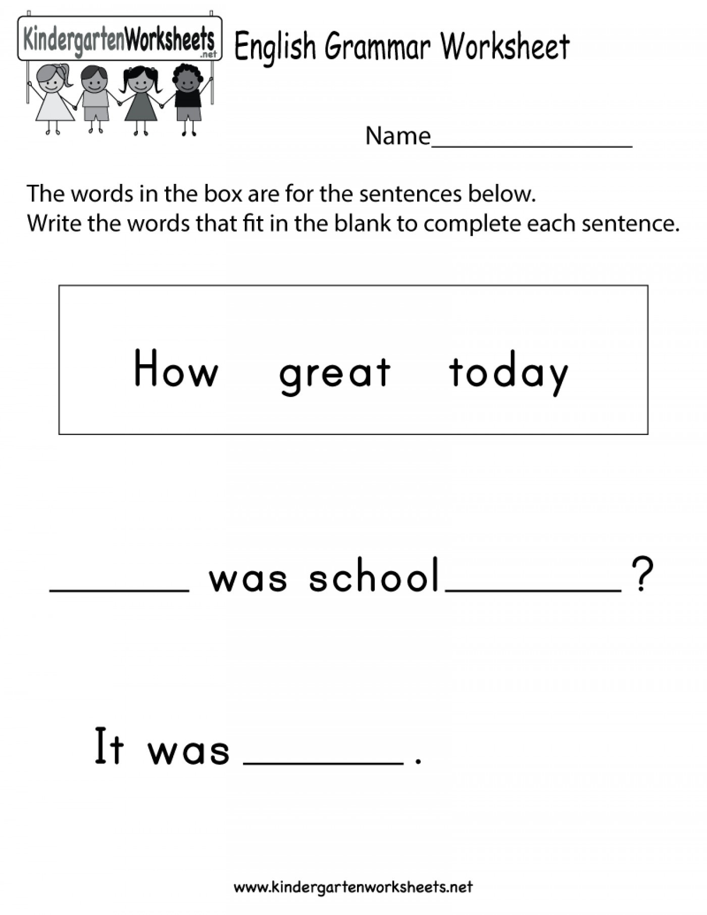 039 Nouns Worksheets For Kindergarten Noun Worksheet Kids Printable 