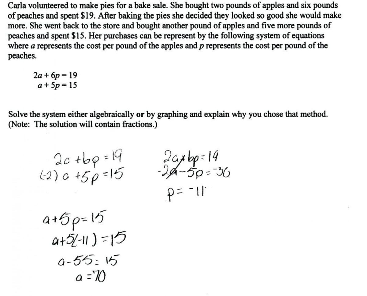 040 Printable Word Systems Of Equations Problems Rational