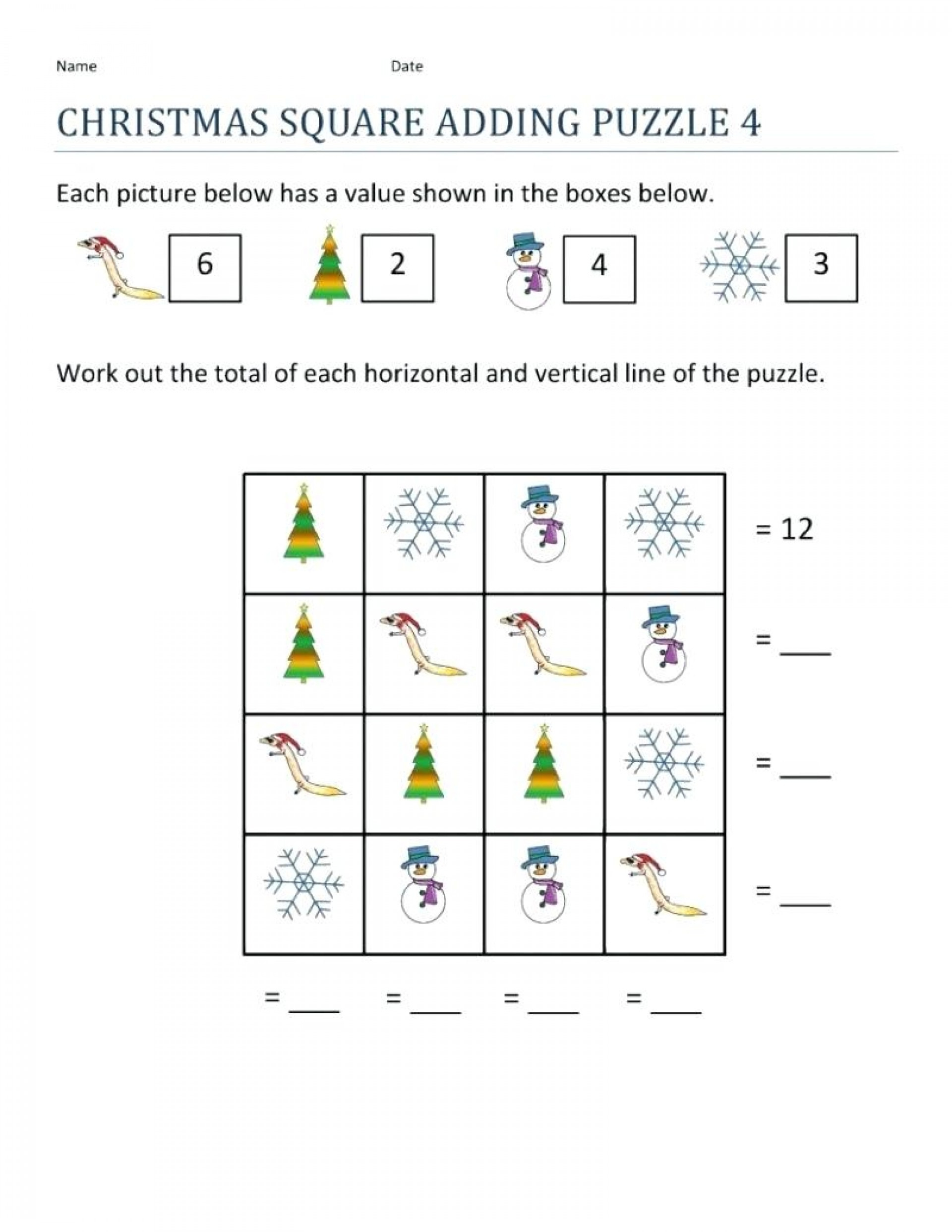 045 Math Brain Teasers Worksheet Image Collections For Kids