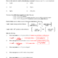 1 Mole Calculation Worksheet