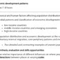 1 Population And Economic Development Patterns  The
