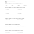 10 Best Images Of Moles And Mass Worksheet Answers Moles