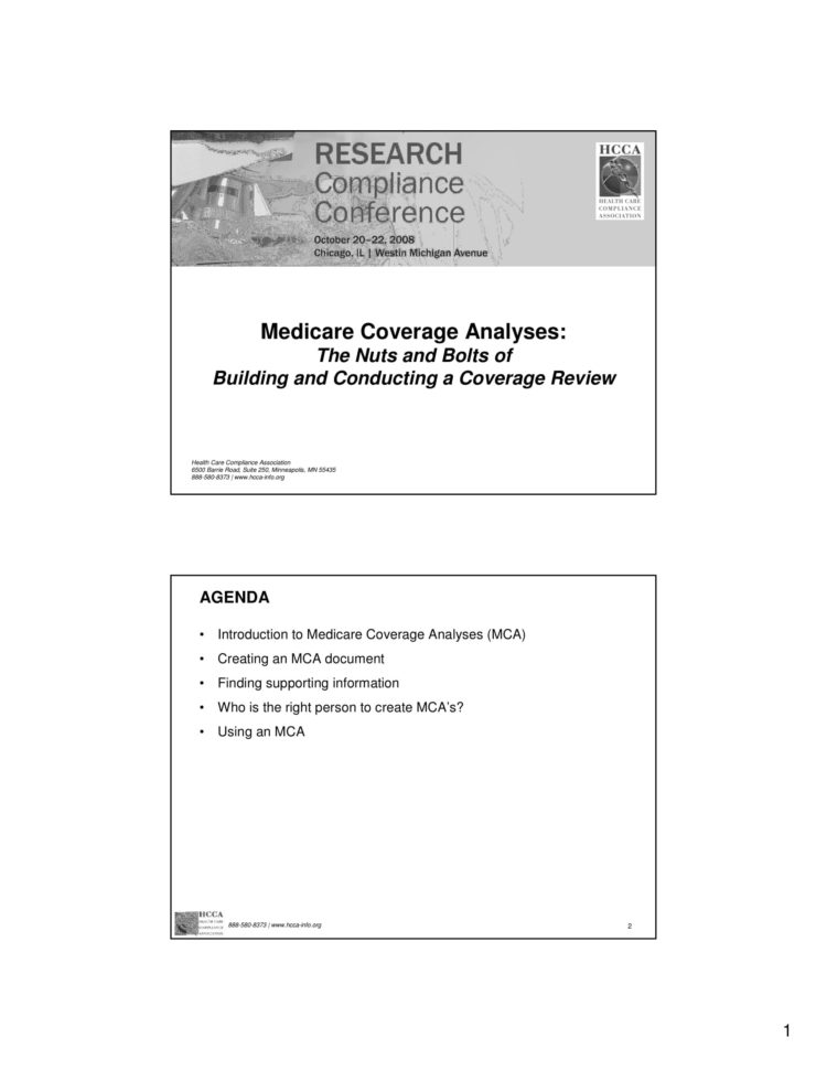 10 Medicare Coverage Analysis   Pdf