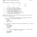 111 Describing Chemical Reactions Worksheet Answers Pearson