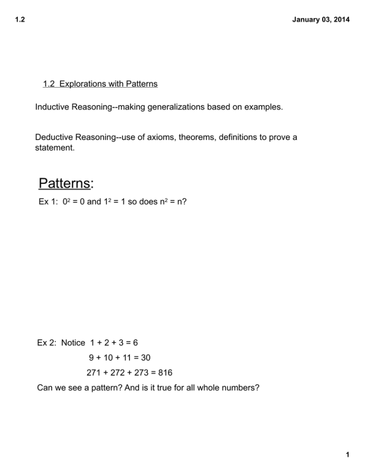 12 Explorations With Patterns Inductive Reasoningmaking