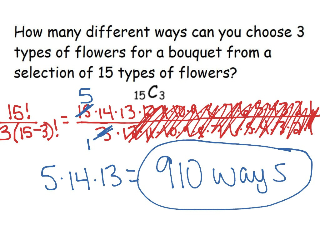 combination and permutation