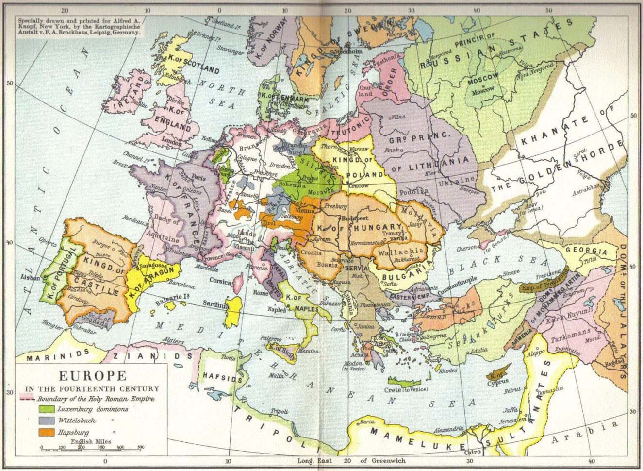 13 Thorough Europe In 14Th Century