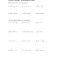 14 Best Images Of Quadratic Formula Problems Worksheet With