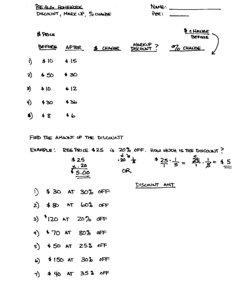 16 Best Images Of Finding Percent Worksheets 7Th Grade | db-excel.com