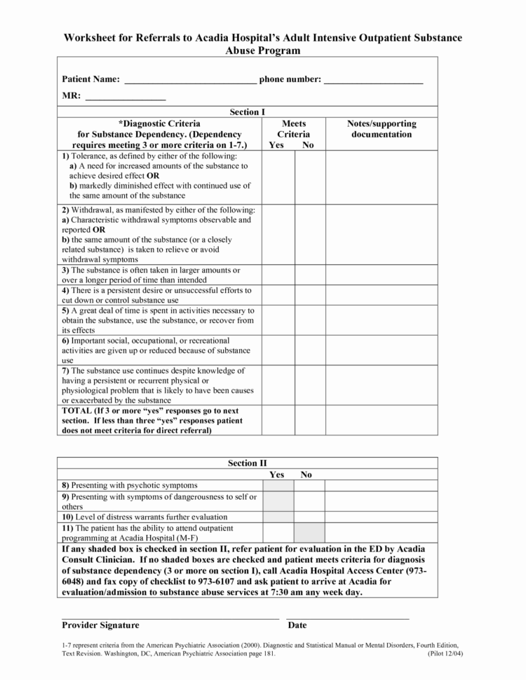 17 Worksheets For Substance Abuse Groups  Cprojects – Resume