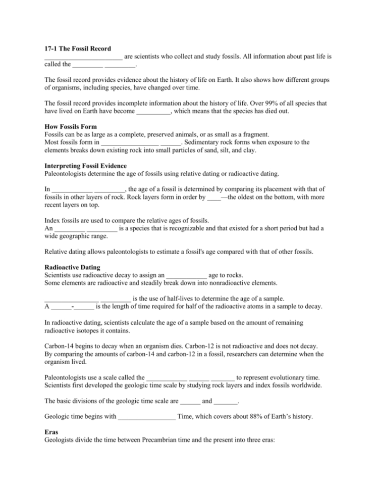 index-fossil-worksheet-printable-word-searches