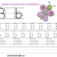 18 Letter B Worksheets For Practicing  Kittybabylove