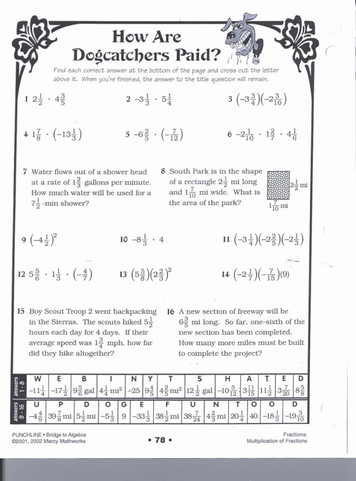 18 Pizzazz Math Worksheets Answers Book D 305695 Myscres