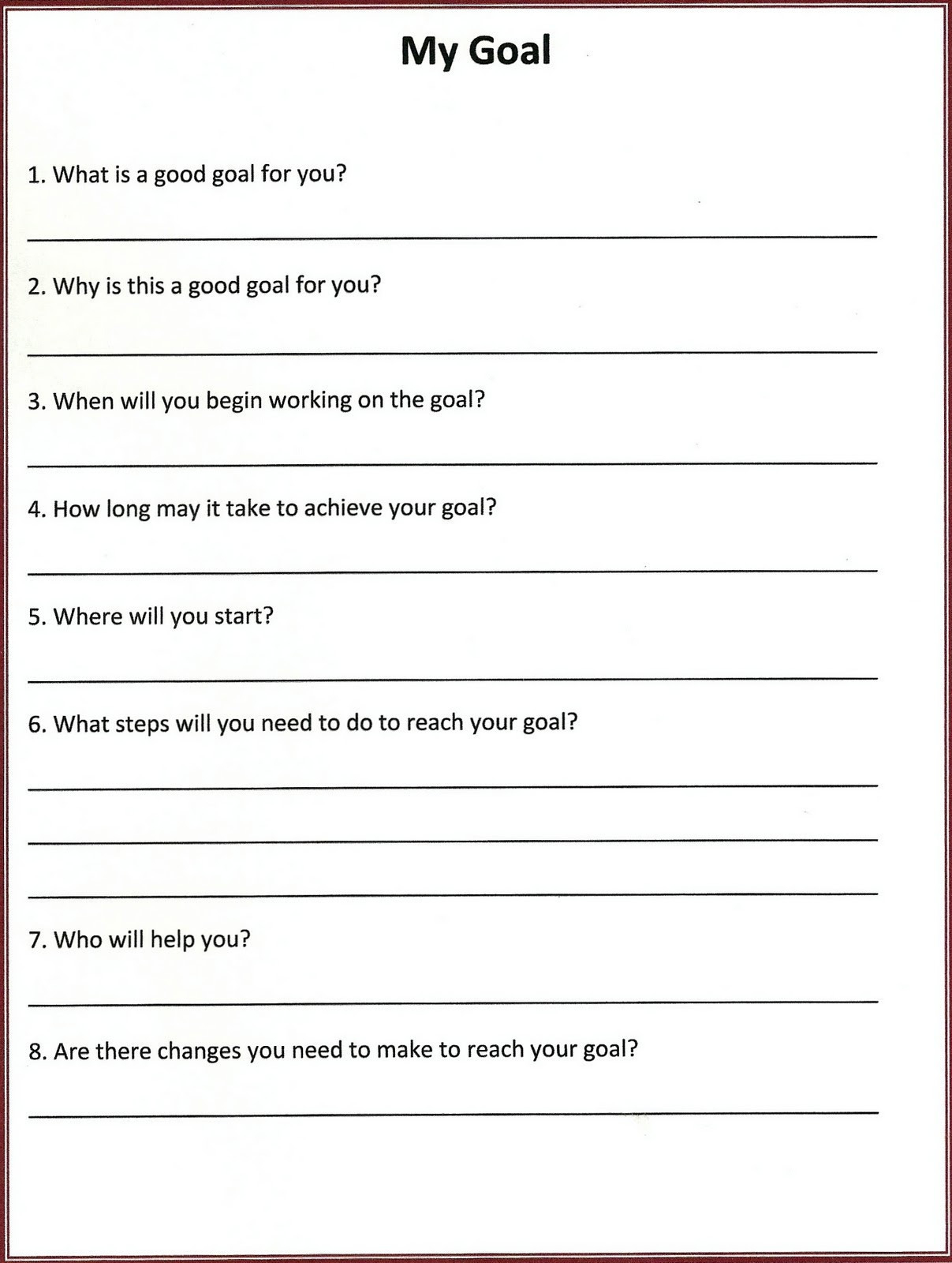 18 Self Esteem Worksheets And Activities For Teens Adults Pdfs 6 — db