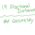 19 Pap Geometry  Fractional Distance  Math Geometry