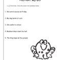 1St Grade Nouns Worksheet  Math Worksheet For Kids