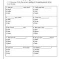 1St Grade Spelling Words Worksheets  Mininghumanities