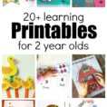 20 Learning Activities And Printables For 2 Year Olds